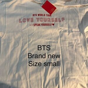 BTS Kids White Tour T-Shirt